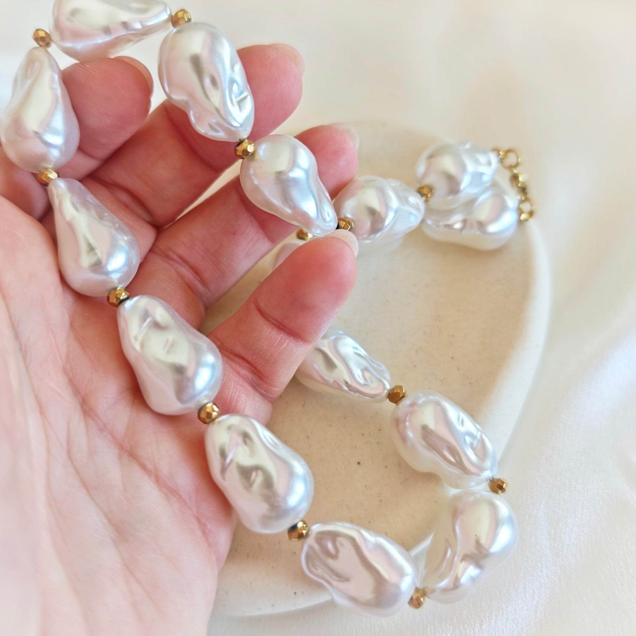 Baroque Pearl Necklace