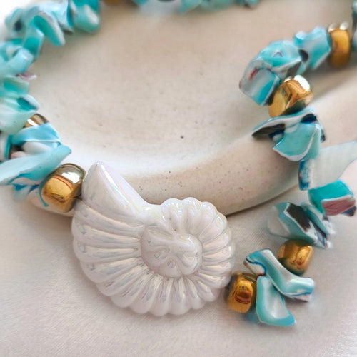 Aquamarine Breeze Necklace