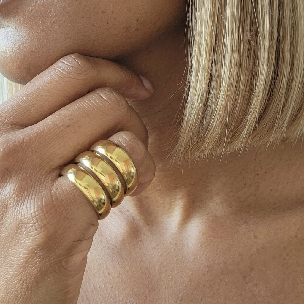 Triple Band Ring