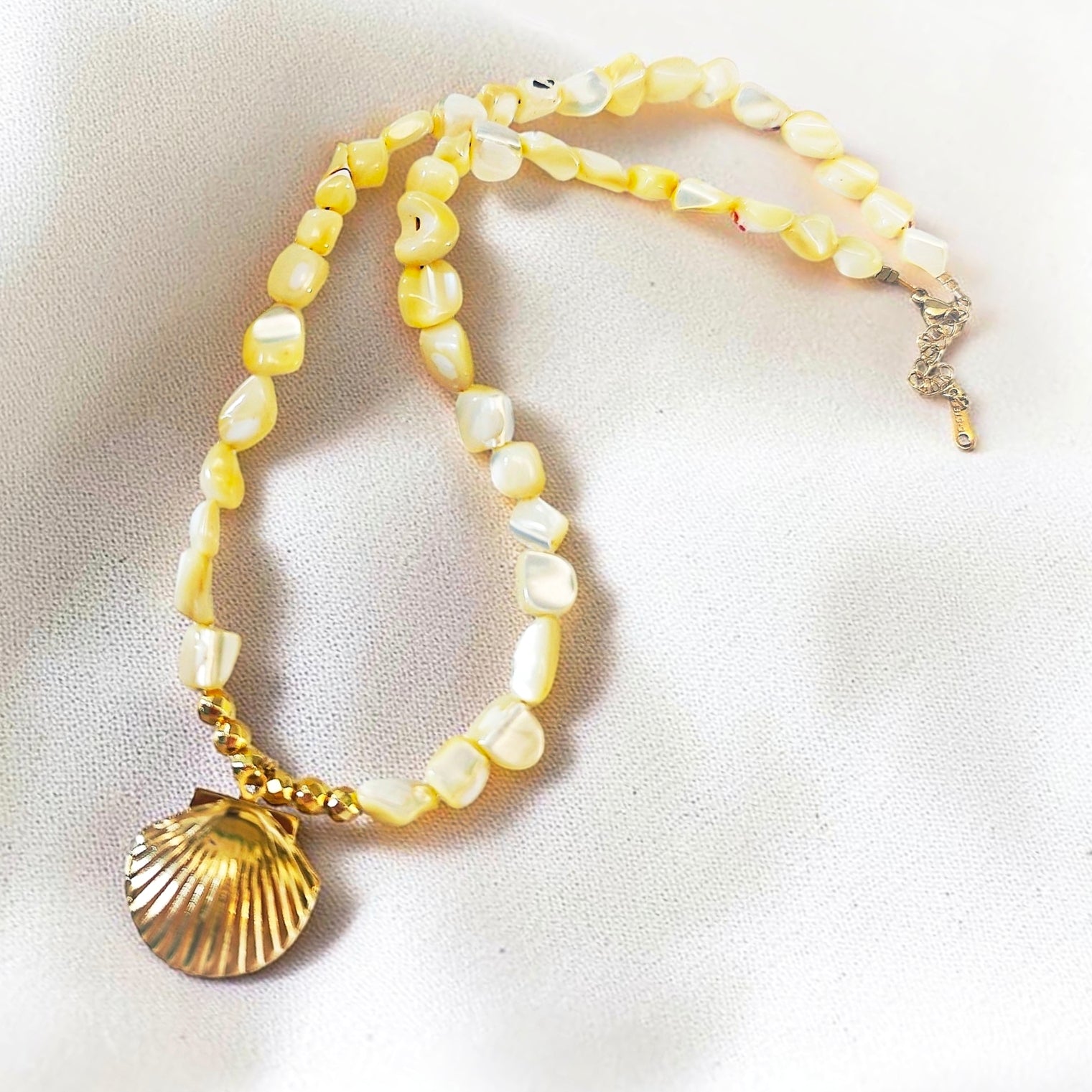 Lemon Shell Necklace