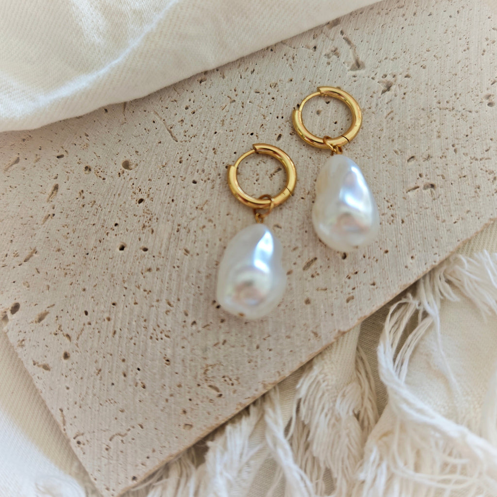 Baroque Pearl Earrings
