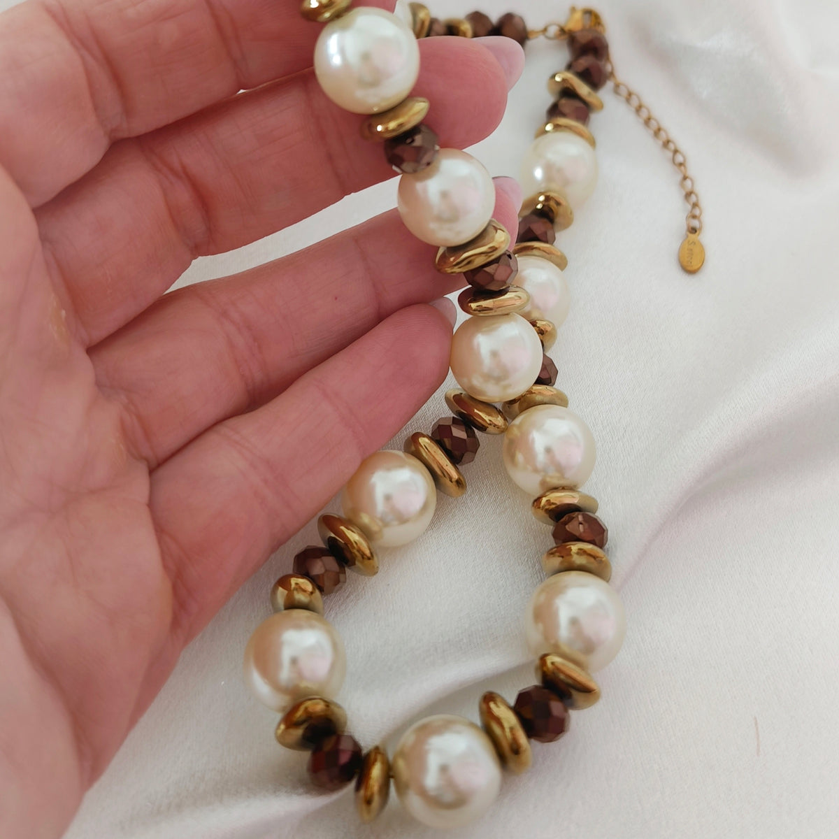 Mocha Pearl Necklace