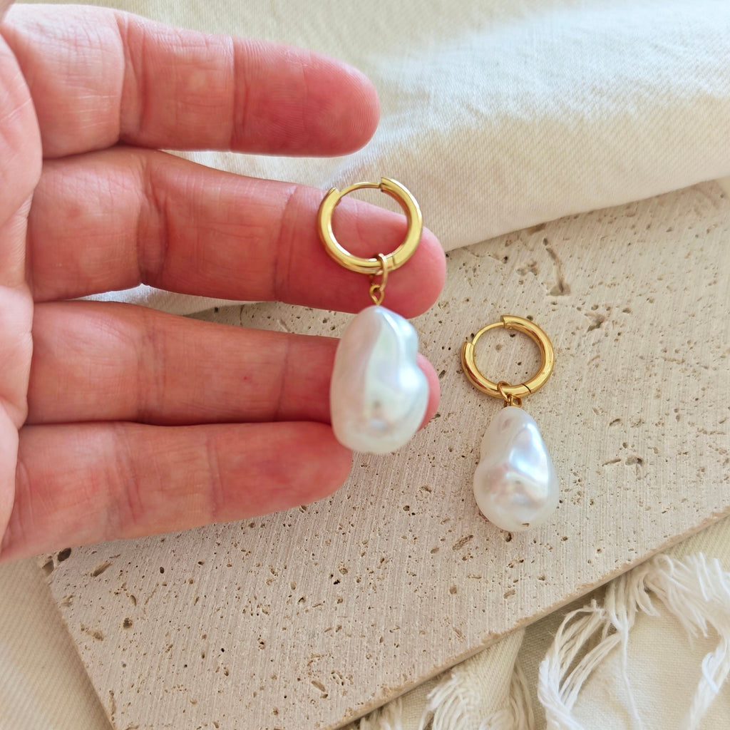 Baroque Pearl Earrings