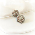 Wavy Square Earrings
