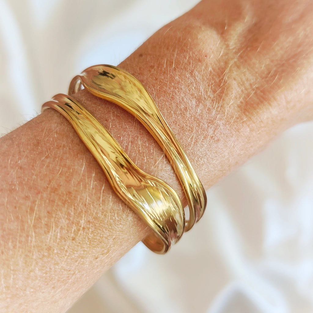 Wave Cuff Bracelet