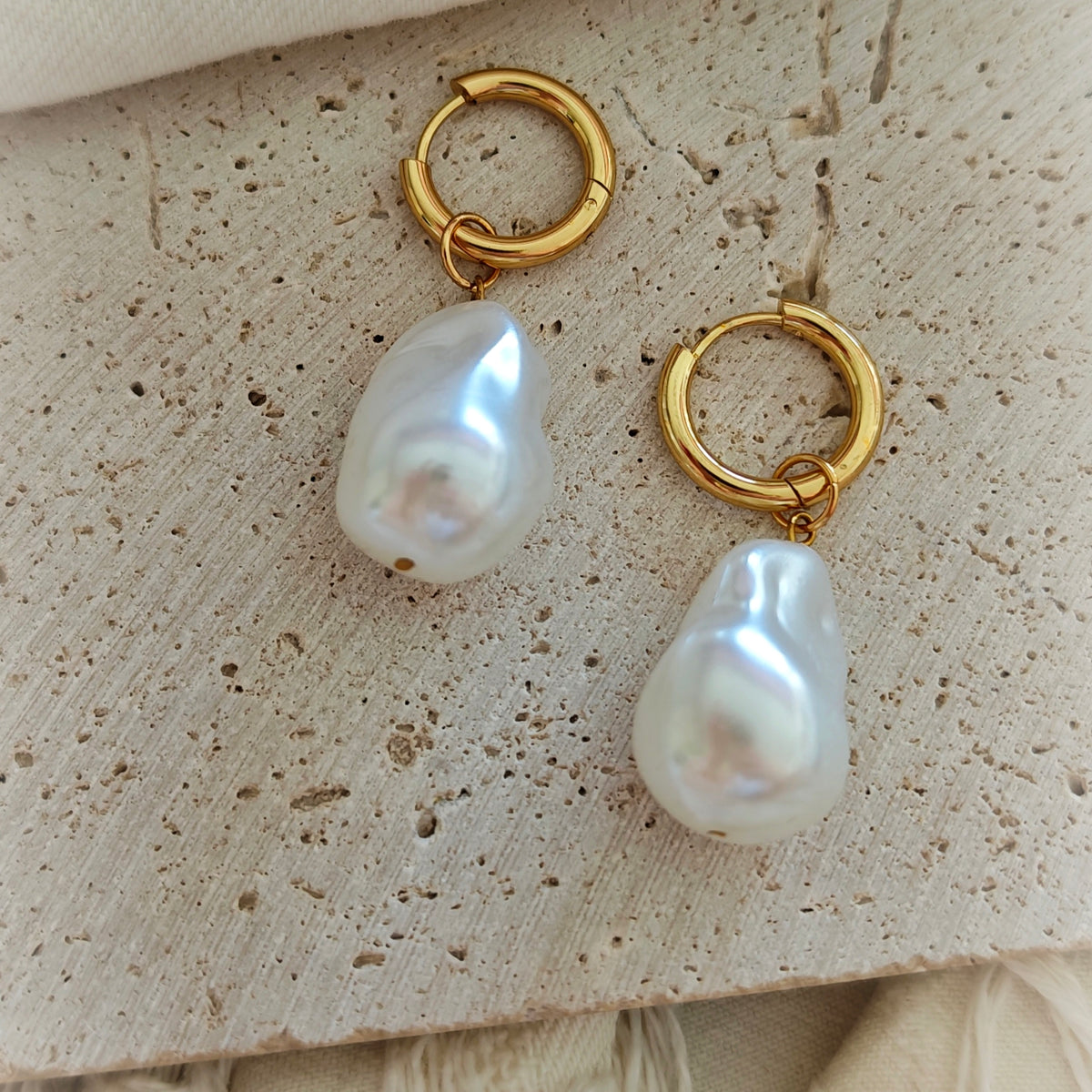 Baroque Pearl Earrings
