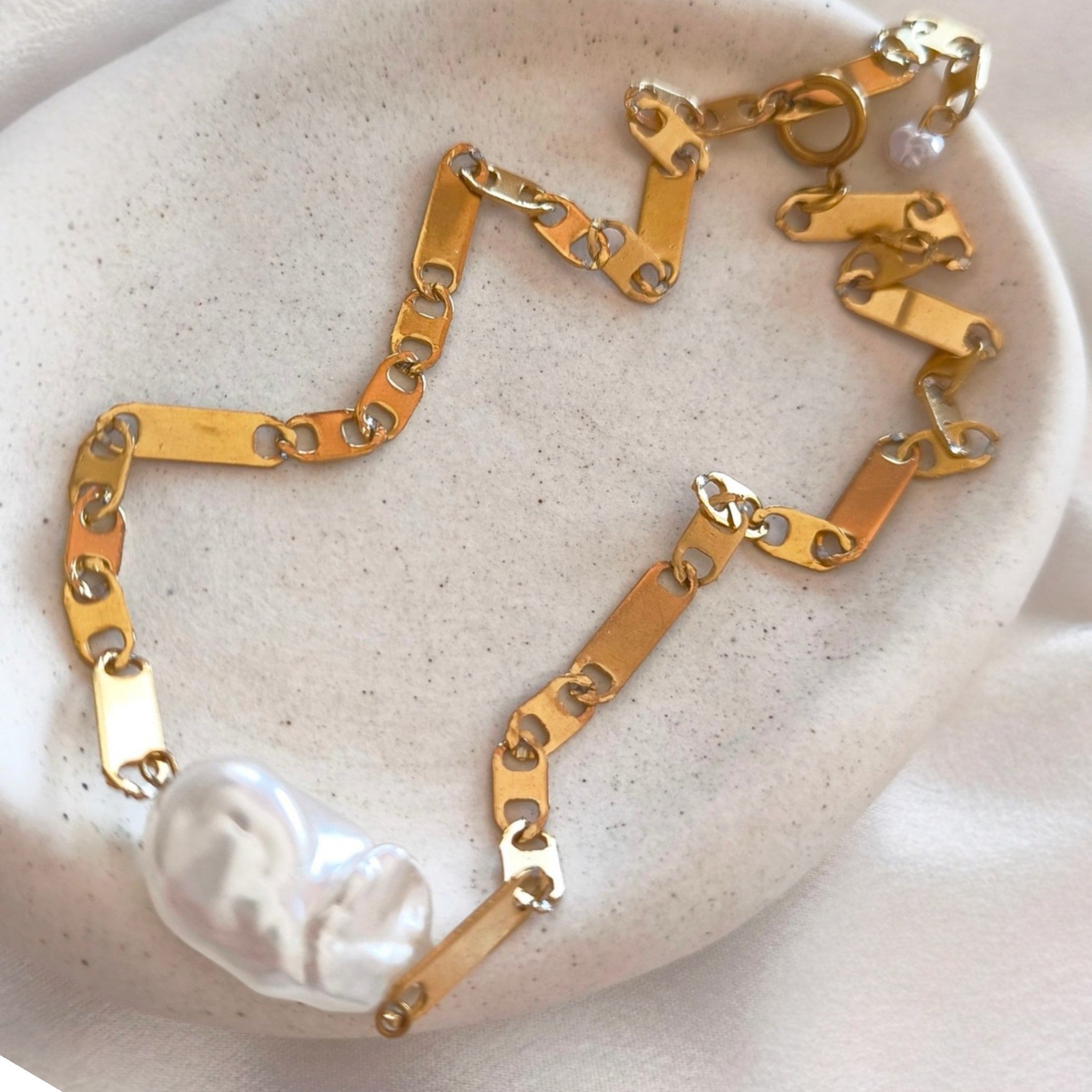 Pearl Chain Necklace