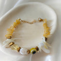 Yellow Shell Bracelet