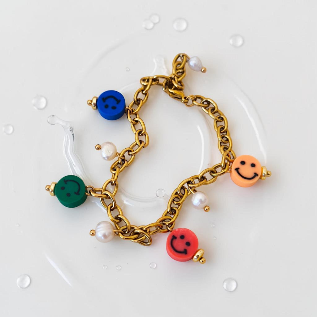Smiley Charm Bracelet